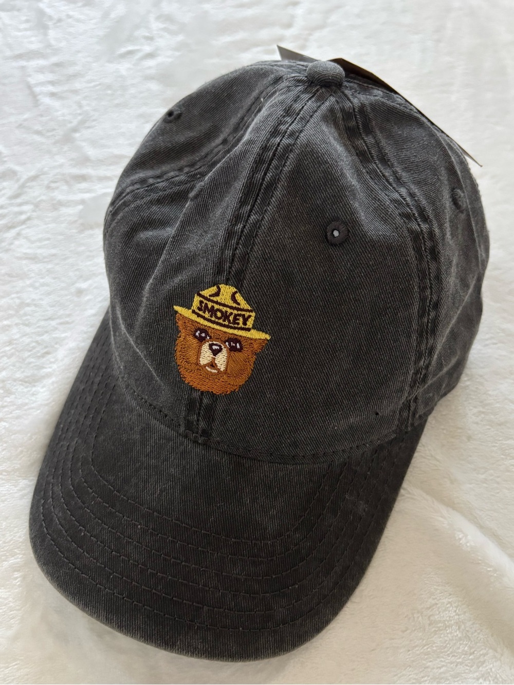 Smokey the Bear baseball hat